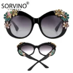 Luxury Rhinestone Cat Eye Sunglasses for Women 5 | PricZone