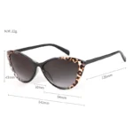 Retro Cat Eye Sunglasses Leopard Print 5 | PricZone