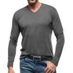 V Neck Thermal Activewear Tee Slim Fit Underwear 1 | PricZone