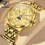 Luxury Gold Moon Phase Watch 44mm – JSDUN