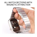 Magnetic Stainless Steel Apple Watch Band 49mm 42mm 3 | PricZone