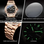 Luxury JSDUN 8953 Watch Waterproof Luminous 6 | PricZone