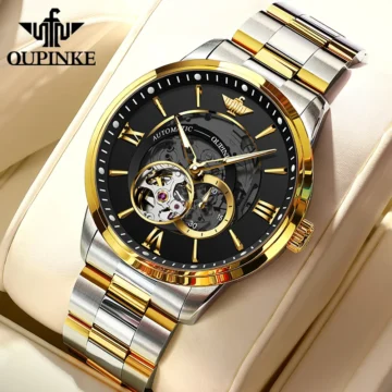 Luxury Skeleton Watch Waterproof Sapphire