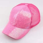 Sequin Sparkle Ponytail Baseball Cap Sun Protection 3 | PricZone