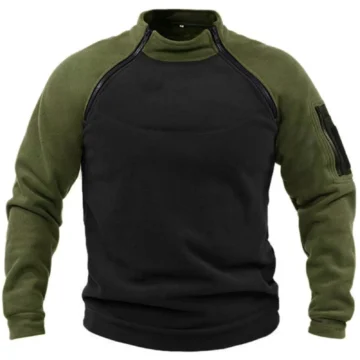 Tactical Fleece Jacket for Men: Windproof Outdoor Gear 2