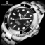 PAGANI Divers Auto Watch Steel & Sapphire