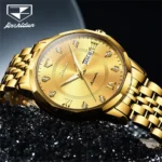 Golden Luxury Watch JSDUN 8948 Auto Date 2 | PricZone