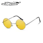 Vintage Circle Polarized Sunglasses UV400 Unisex 801B 1 | PricZone