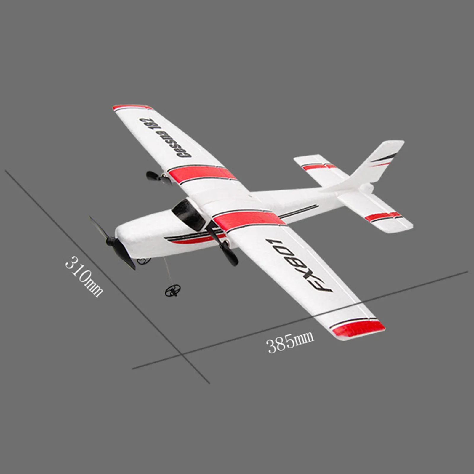 Cessna 182 FX801 2CH EPP RC Glider for Outdoor Fun