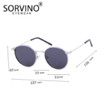 Luxury Gold Oval Polarized Sunglasses 2024 Retro SP36 5 | PricZone