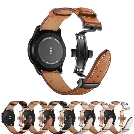 Premium Leather Strap for Galaxy Huawei Watches 1 | PricZone