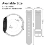 Galaxy Watch Silicone Strap Sport Classic Fit 3 | PricZone