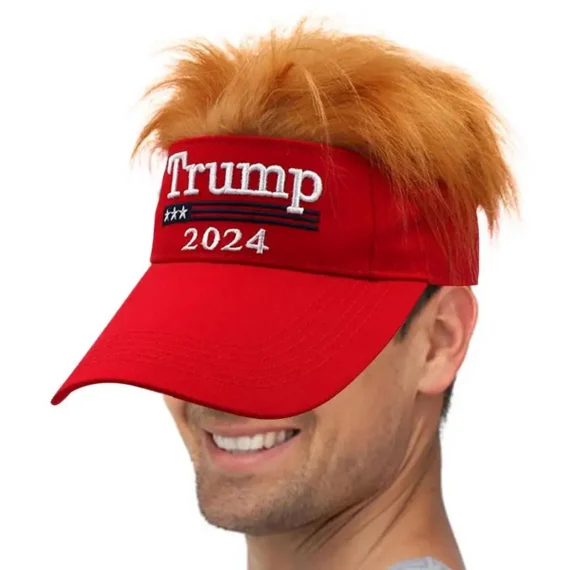 2024 Trump Support Fishing Visor Baseball Cap | PricZone