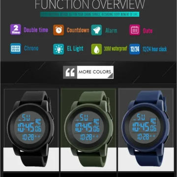 Multifunction Mens Sport Watch Luxury & Digital 2