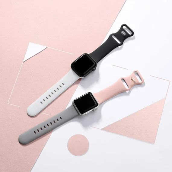 Versatile Silicone Band for Apple Watch 38 45mm 3 | PricZone