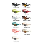 Y2K Retro Polarized Sunshades Thick Frame UV400 Protection 6 | PricZone