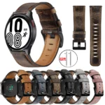 Vintage Leather Strap for Galaxy Watch 20mm22mm 2 | PricZone