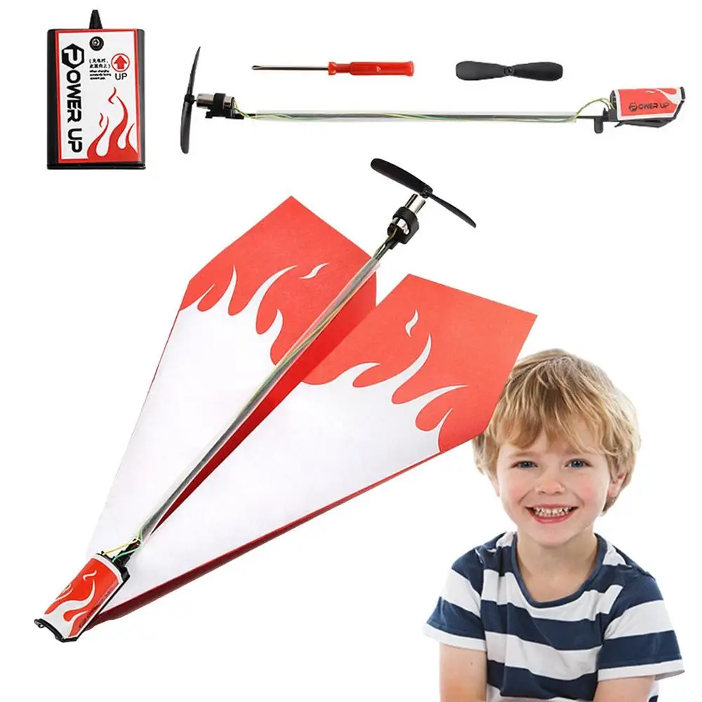 Electric Paper Plane Kit Easy Fly Motor & Propeller