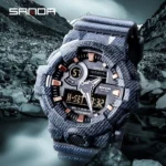 HSU Sanda Dual Tech Waterproof Mens Sport Watch 4 | PricZone