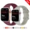 Versatile Silicone Band for Apple Watch 38-45mm