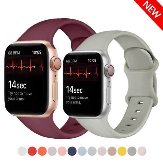 Versatile Silicone Band for Apple Watch 38 45mm 1 | PricZone