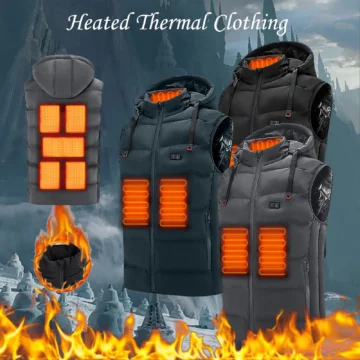 9 Zone Heated Vest Winter Warmth Comfort 1 | PricZone