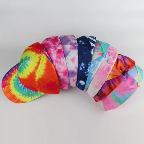 Tie Dye Sun Cap Durable Unisex Baseball Hat for Outdoors 5 | PricZone