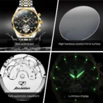 Luxury Skeleton Moonwatch Waterproof Automatic 2 | PricZone