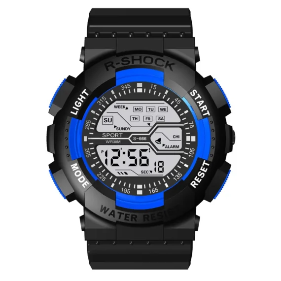 Luminous 7 Color Sports Watch for Men Fashion Gift 2 | PricZone