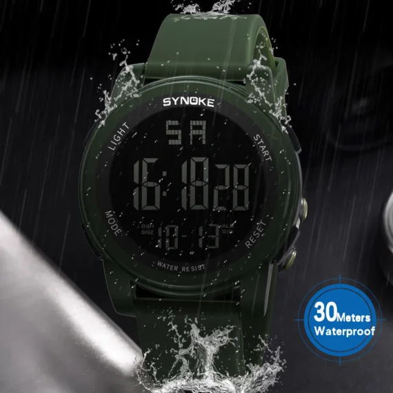 Rugged Multi Function Mens Sport Watch Waterproof LED 2 | PricZone