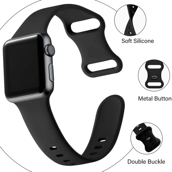 Apple Watch Silicone Strap Durable Stylish Bands 2 | PricZone