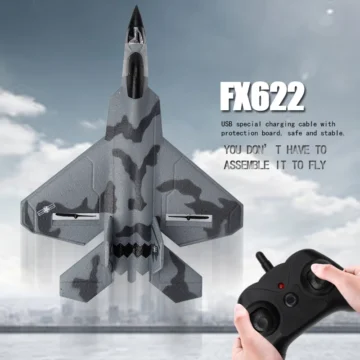 SU35 LED Glider FX622 Kids' Remote Control Plane