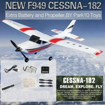 WLtoys F949S 3Ch RC Plane with Gyro Outdoor Flight Ready 1 | PricZone