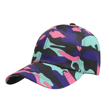 Adjustable Camo Snapback Cap Breathable & Windproof 2