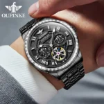 Luxury Skeleton Business Watch OUPINKE Automatic 5 | PricZone