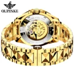 Luxury Golden Dragon Mens Watch OUPINKE 3276 Automatic 4 | PricZone