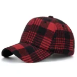 Adjustable Plaid Visor Cap Unisex Outdoor Sun Protection | PricZone