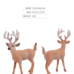 Forest Animal Figurines Set Miniature Toy Ornaments 6 | PricZone