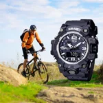 Waterproof Dual Display Sports Watch for Men 2 | PricZone