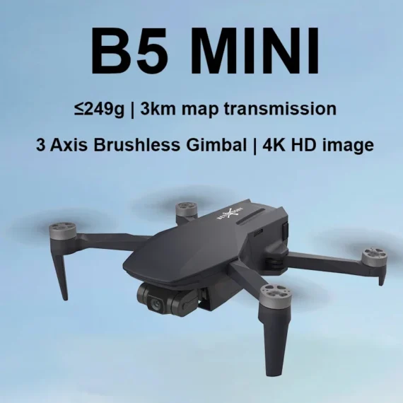 4K GPS Mini Drone Brushless 3 Axis Gimbal RC Quadcopter 3 | PricZone