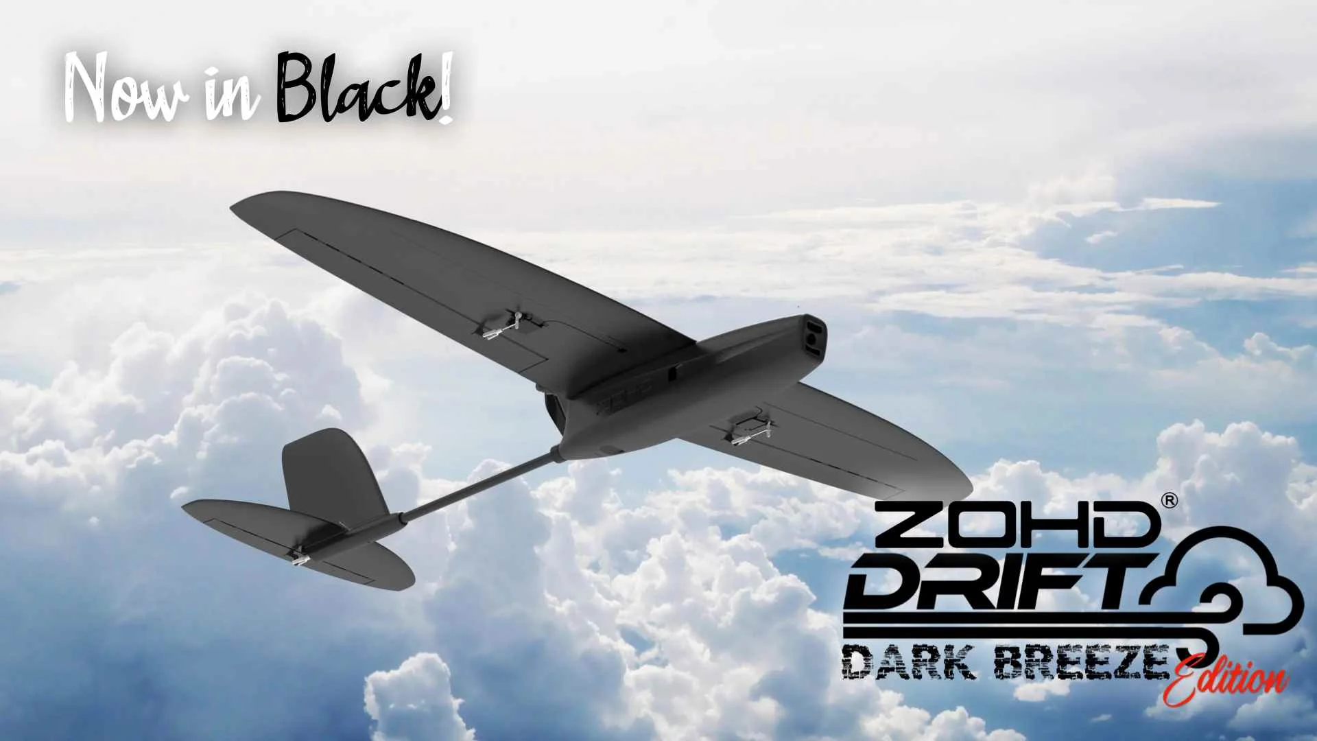 Dark Breeze ZOHD Drift 877mm FPV Glider Kit for Beginners