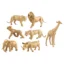 Golden Wild Animal Figurines – 7pc Educational Set