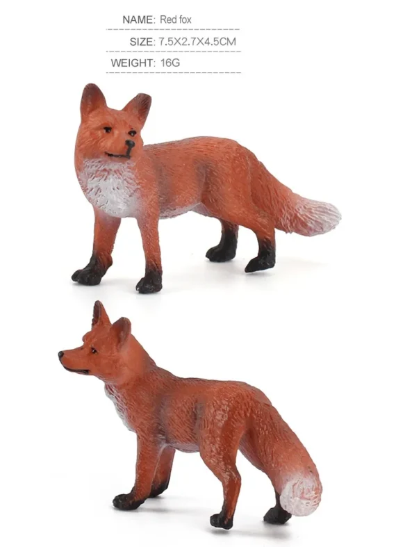 Forest Animal Figurines Set Miniature Toy Ornaments 5 | PricZone