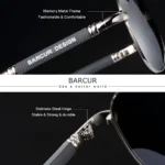 BARCUR UV400 Polarized Pilot Shades for All 2 | PricZone