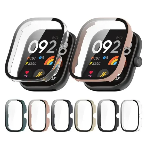 Redmi Watch 4 Case Glass Film Full Protection Kit 3 | PricZone