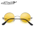 Vintage Circle Polarized Sunglasses UV400 Unisex 801B 3 | PricZone