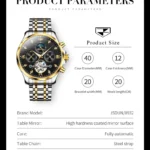 Luxury Skeleton Moonwatch Waterproof Automatic 4 | PricZone