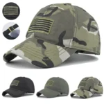 USA Flag Camo Tactical Baseball Cap Unisex | PricZone