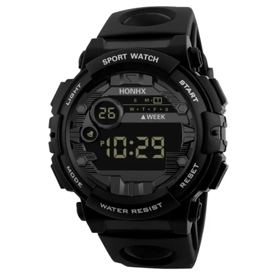 Luxury Mens Digital Sport Watch LED Waterproof 2 | PricZone