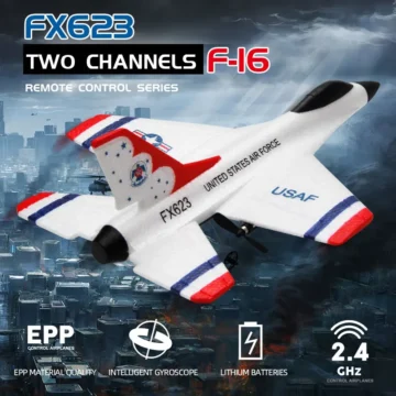 F16 Falcon RC Glider EPP Foam 360° Stunt Flyer 24G | PricZone